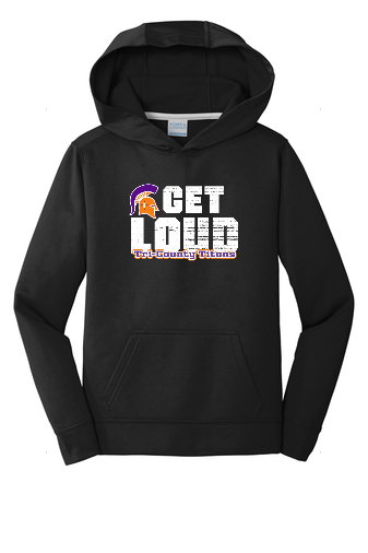 Tri-County - Port & Company Youth Performance Hoodie - PC590YH