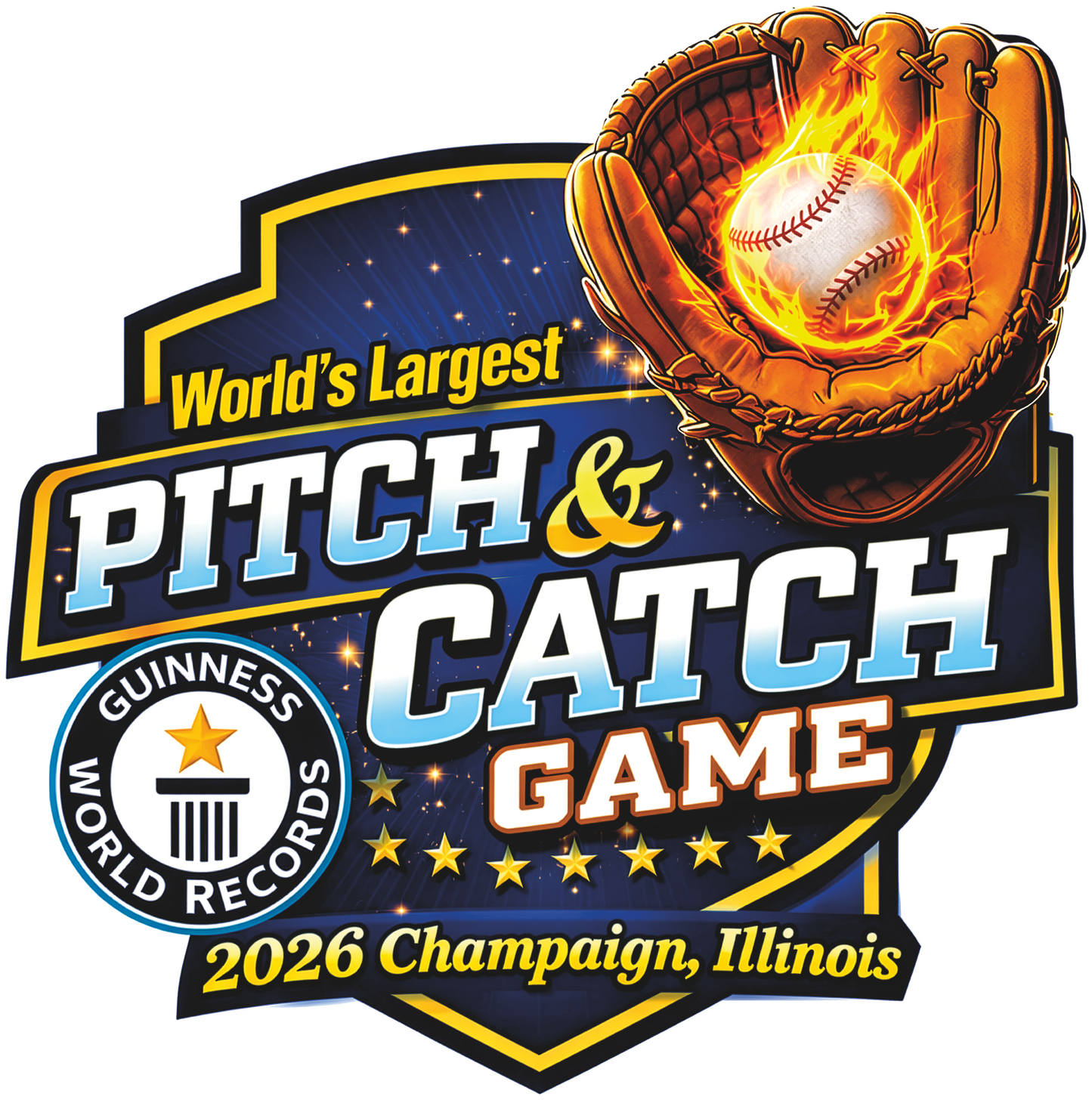 Guinness World Record Pitch & Catch Hooded Sweatshirt